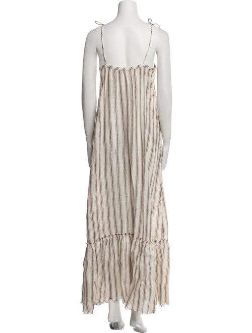 Tory Burch Linen Long Dress