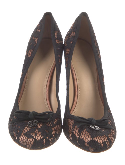 Tory Burch Lace Pattern Pumps