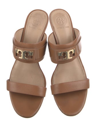 Tory Burch Leather Slides