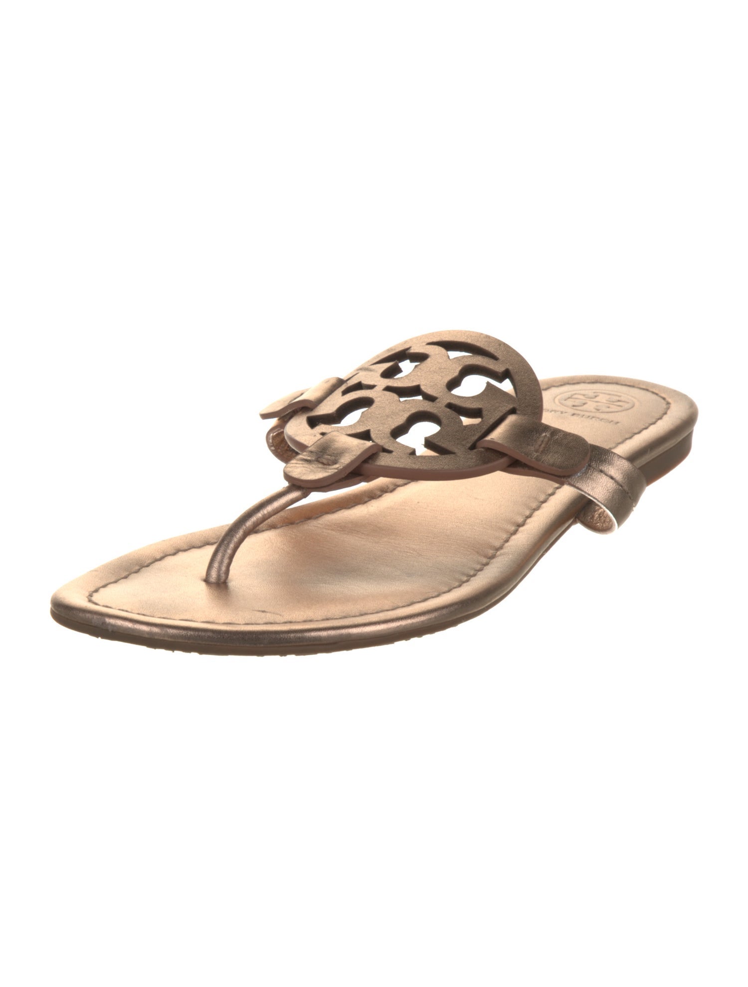 Tory Burch Leather Slides