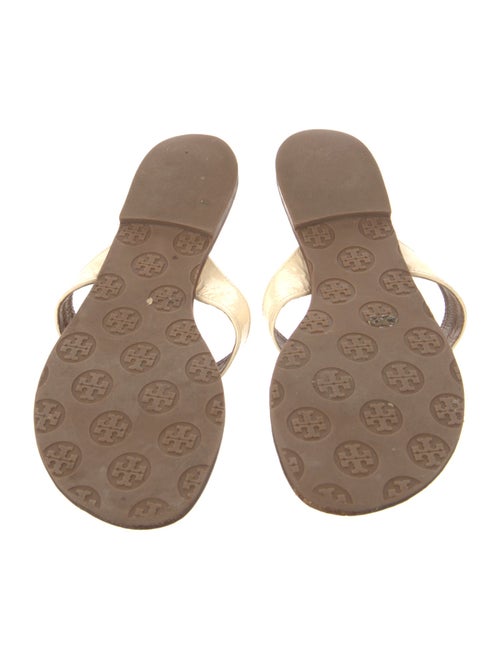 Tory Burch Patent Leather Flip Flops