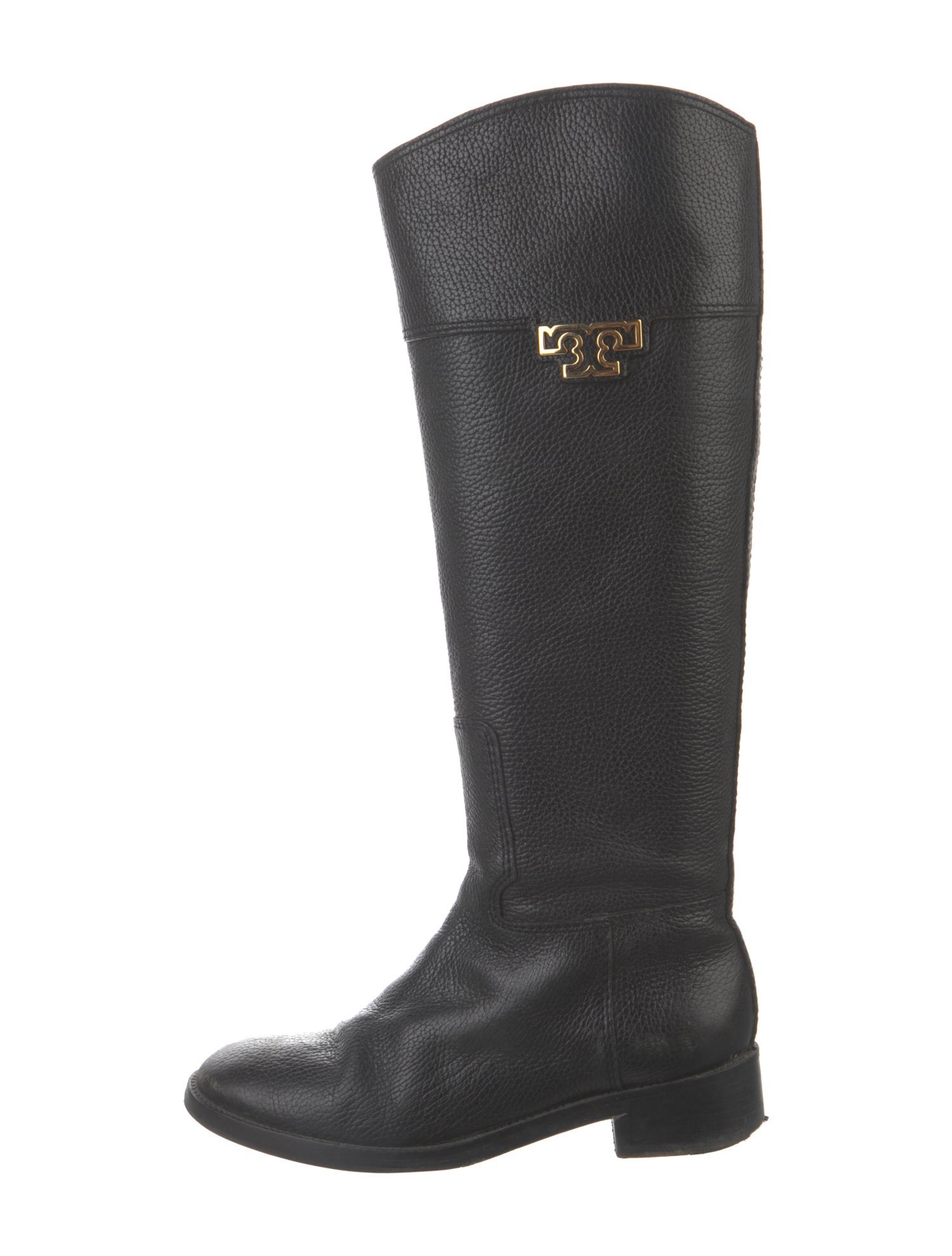 Tory Burch Leather Riding Boots
