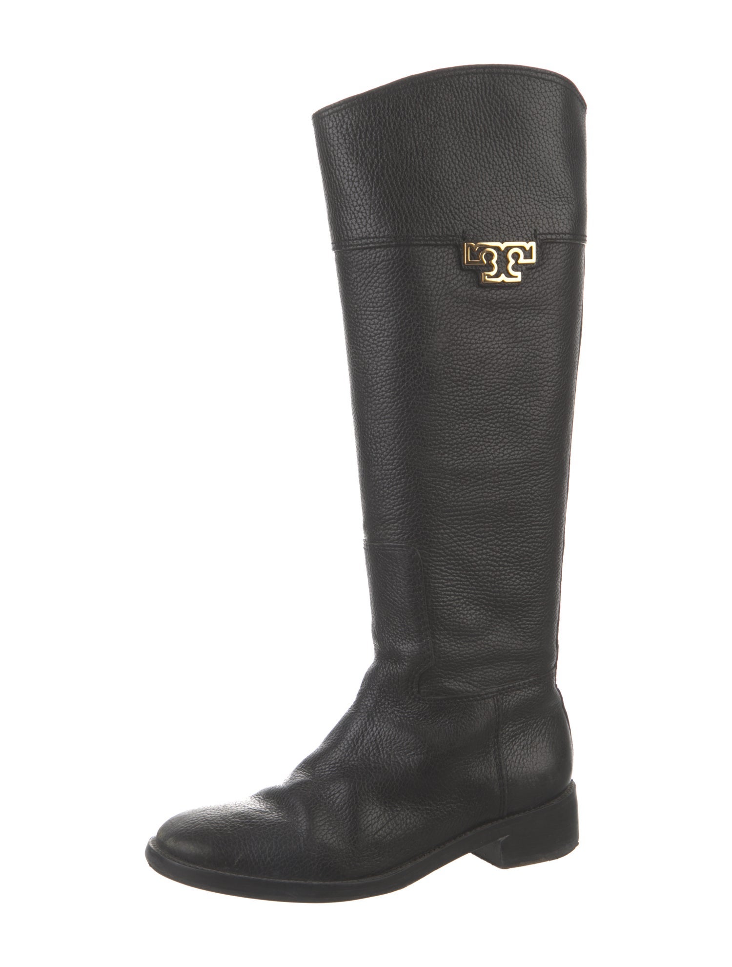 Tory Burch Leather Riding Boots