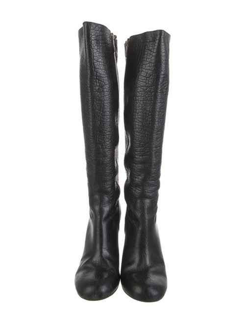 Tory Burch Leather Animal Print Boots
