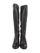 Tory Burch Leather Animal Print Boots