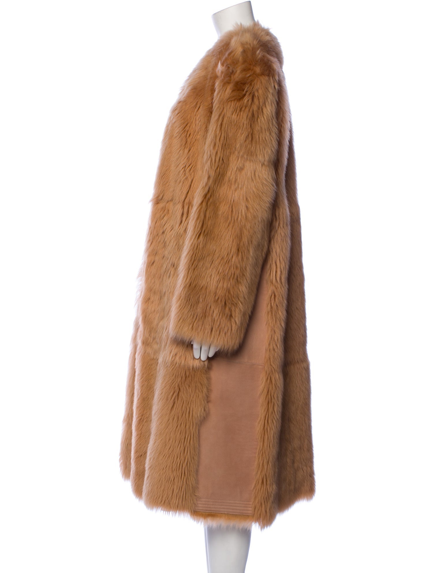 Tory Burch Lamb Fur Fur Coat