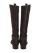 Tory Burch Suede Riding Boots