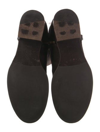 Tory Burch Suede Riding Boots