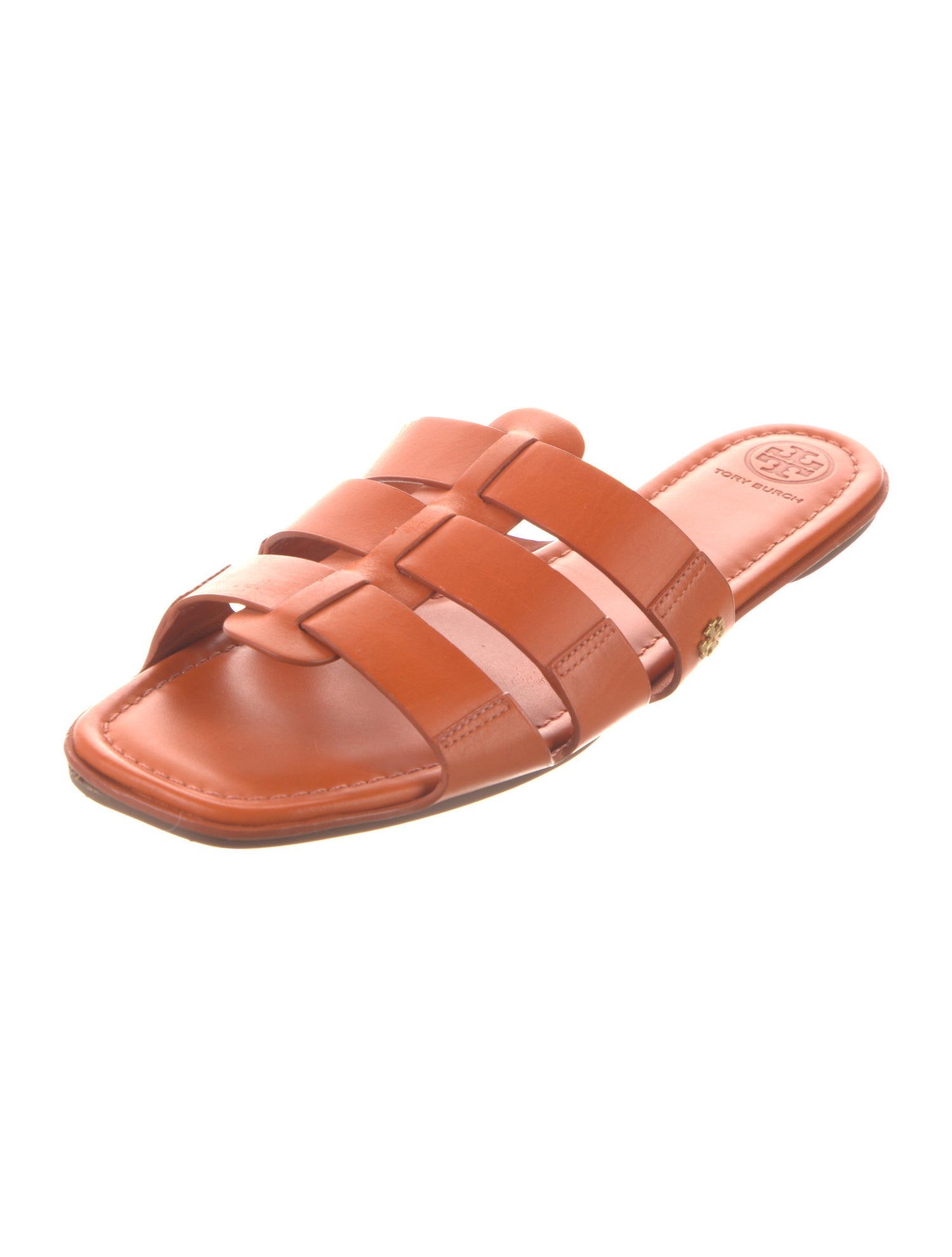 Tory Burch Leather Slides