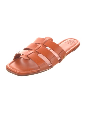 Tory Burch Leather Slides