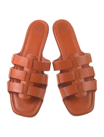 Tory Burch Leather Slides