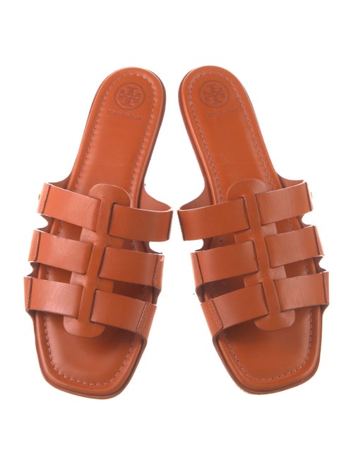 Tory Burch Leather Slides