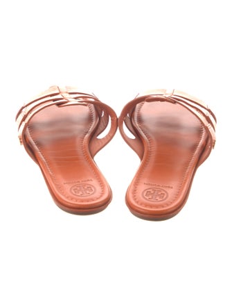 Tory Burch Leather Slides