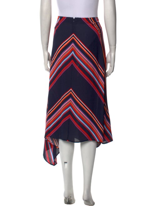 Tory Burch Striped Midi Length Skirt