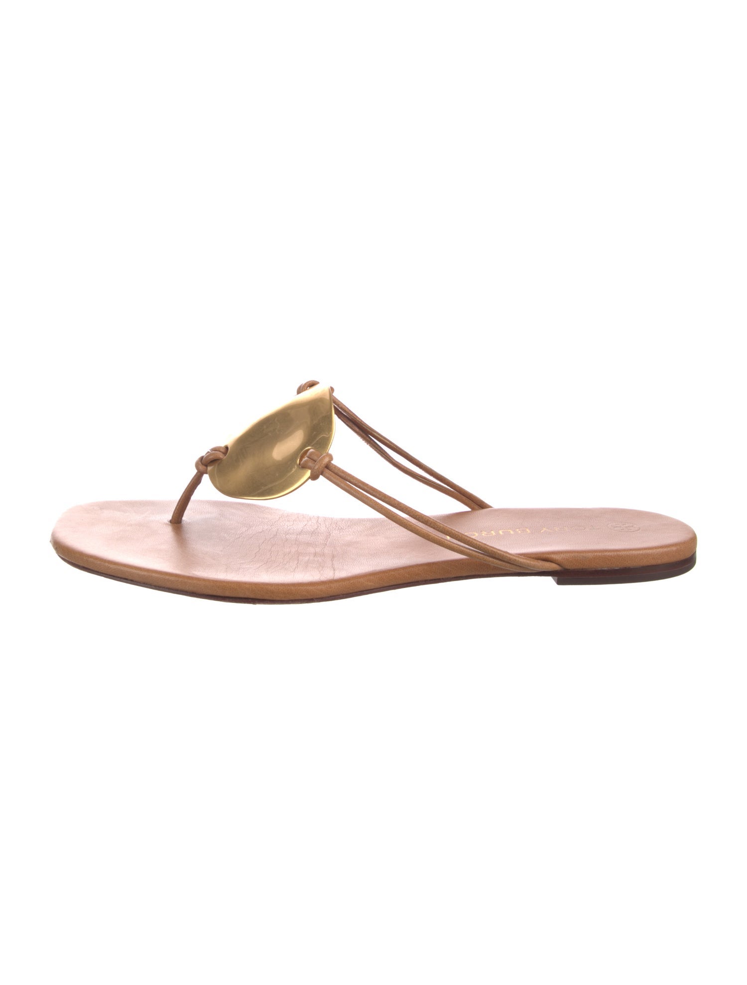 Tory Burch Leather Slides