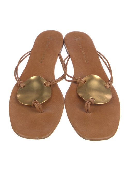 Tory Burch Leather Slides