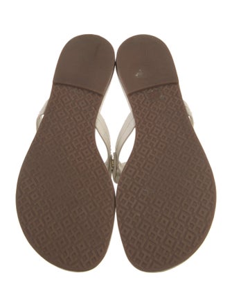 Tory Burch Leather Slides