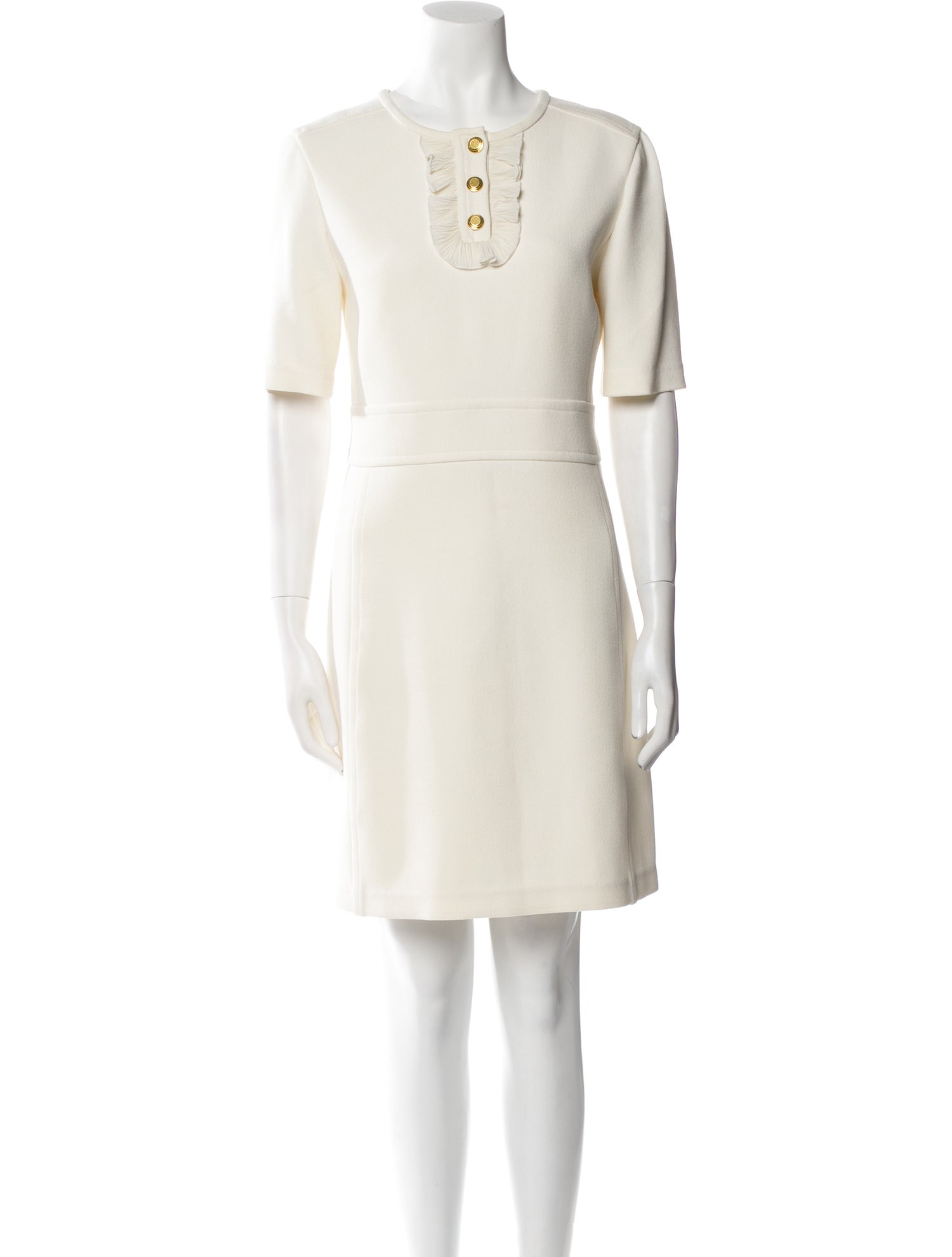 Tory Burch Scoop Neck Mini Dress