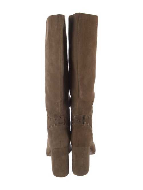 Tory Burch Suede Riding Boots