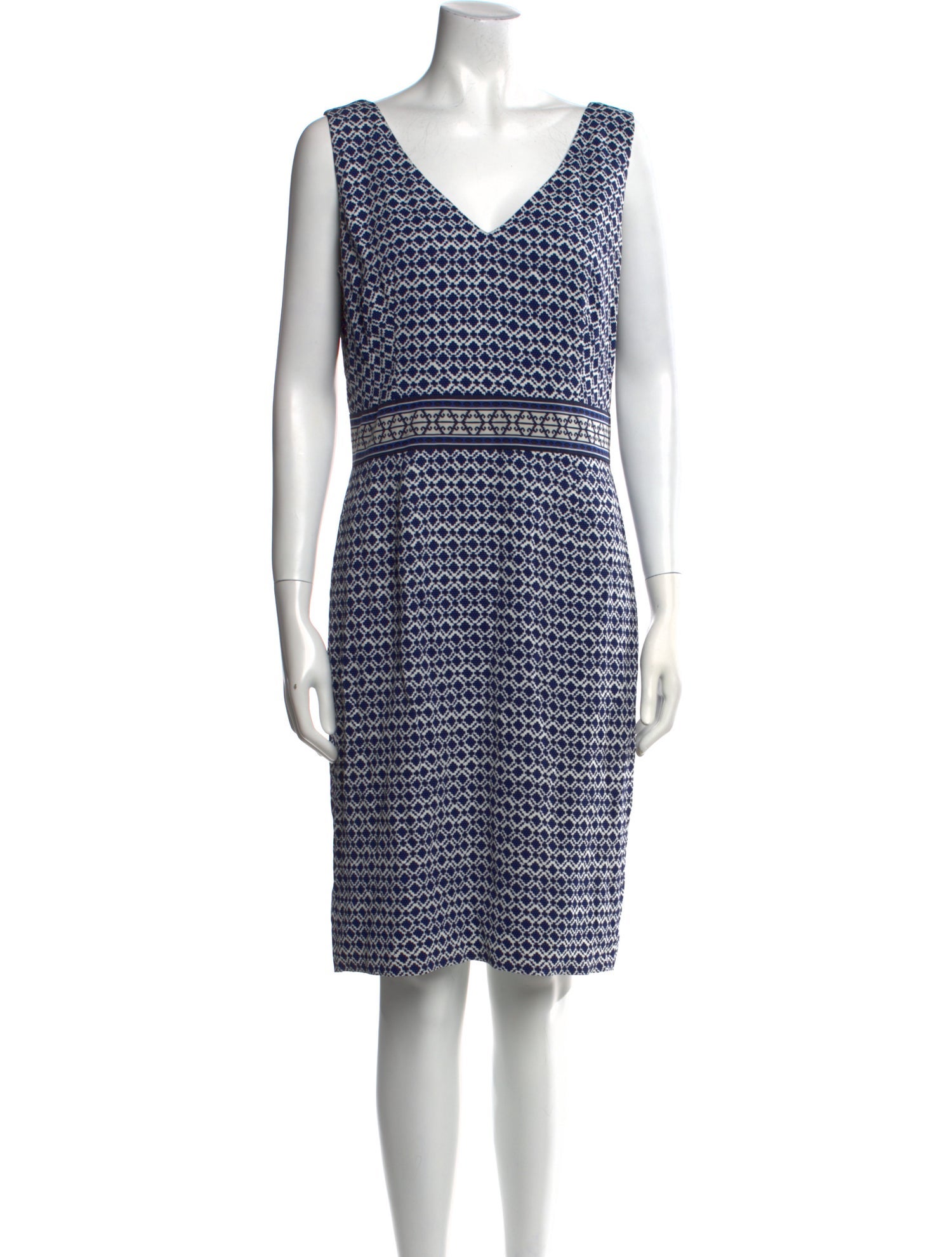 Tory Burch Printed Knee-Length Dress