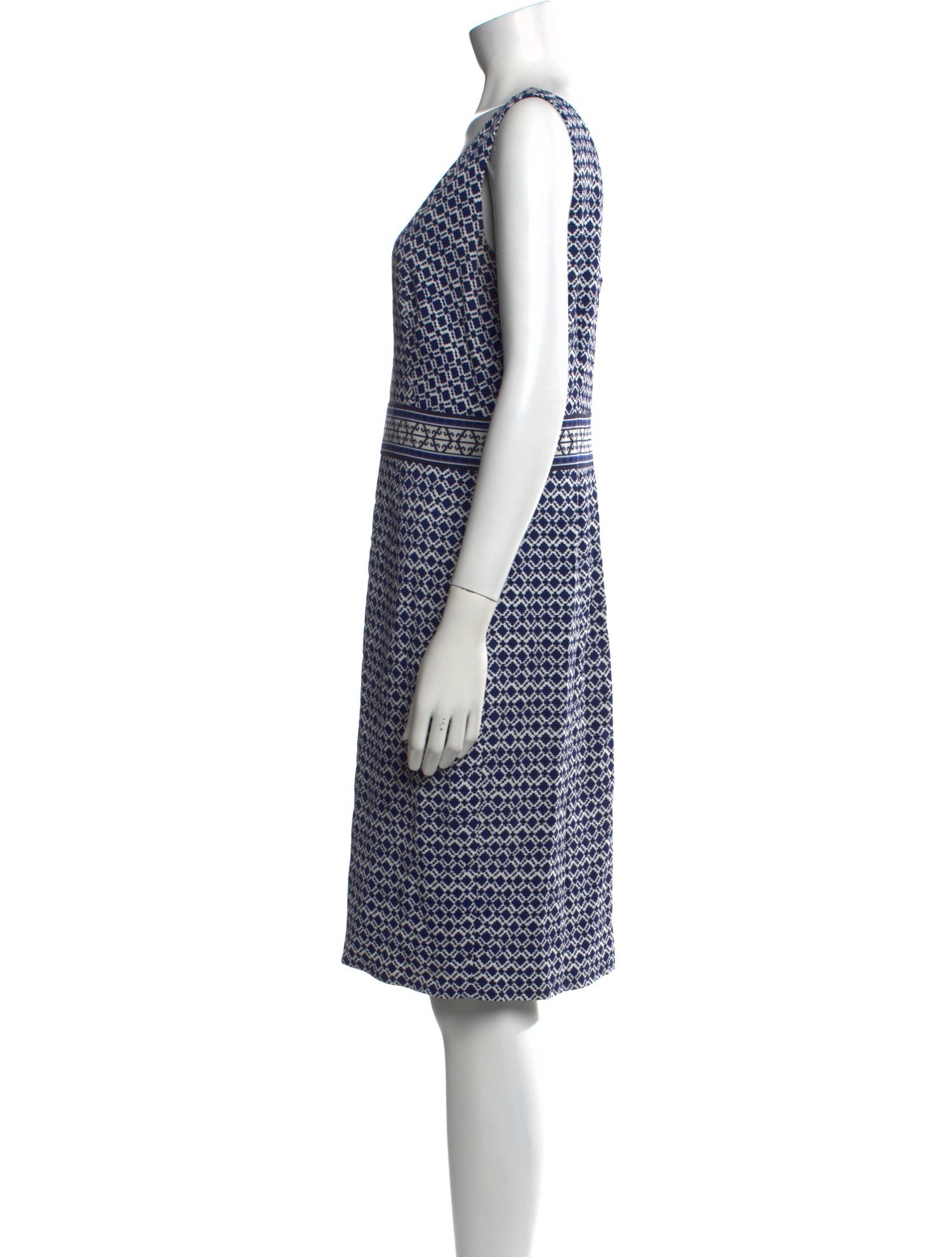 Tory Burch Printed Knee-Length Dress