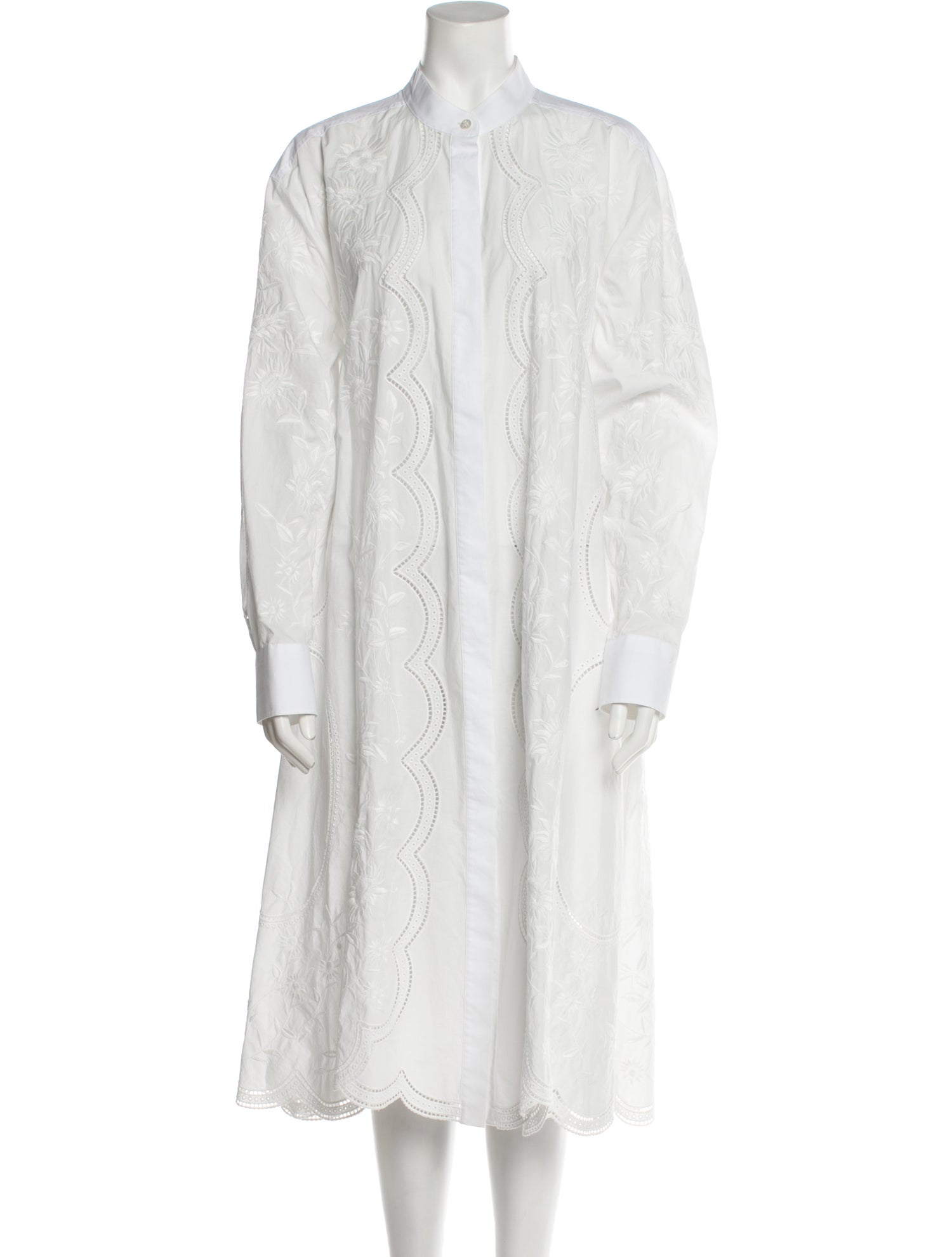 Tory Burch V-Neck Midi Length Dress