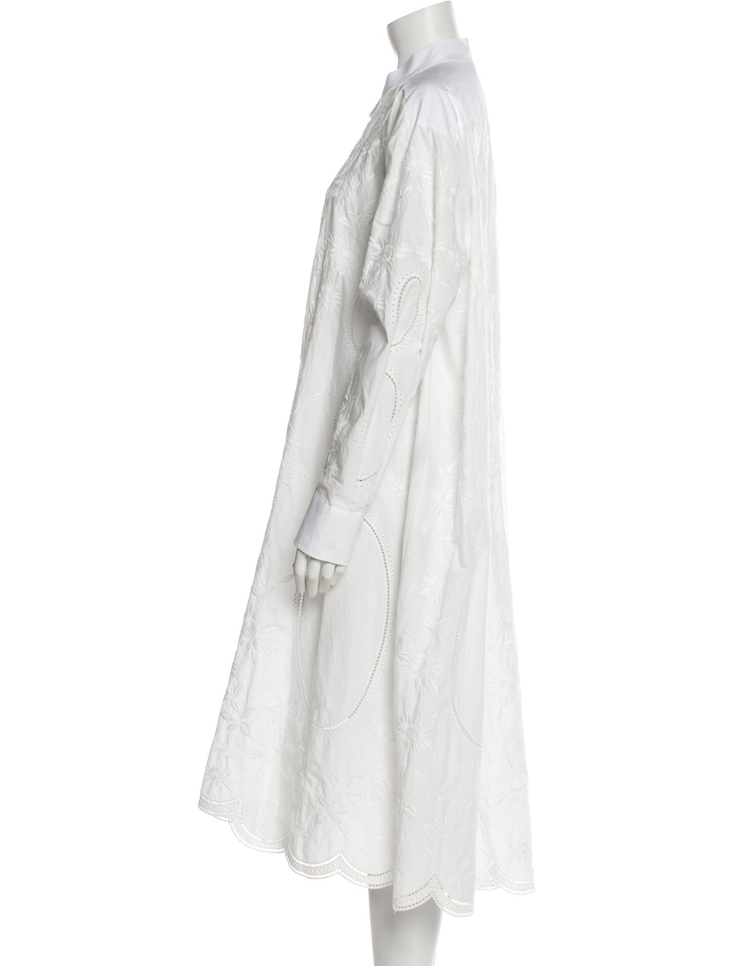 Tory Burch V-Neck Midi Length Dress