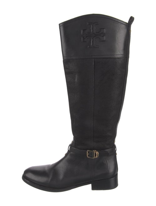 Tory Burch Leather Riding Boots