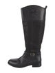 Tory Burch Leather Riding Boots