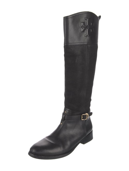 Tory Burch Leather Riding Boots