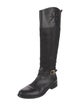 Tory Burch Leather Riding Boots