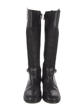 Tory Burch Leather Riding Boots