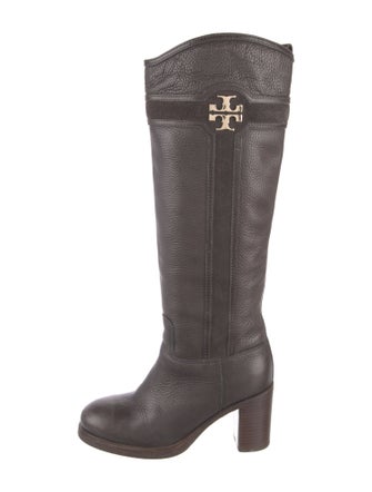 Tory Burch Leather Riding Boots