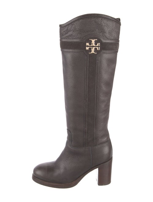Tory Burch Leather Riding Boots