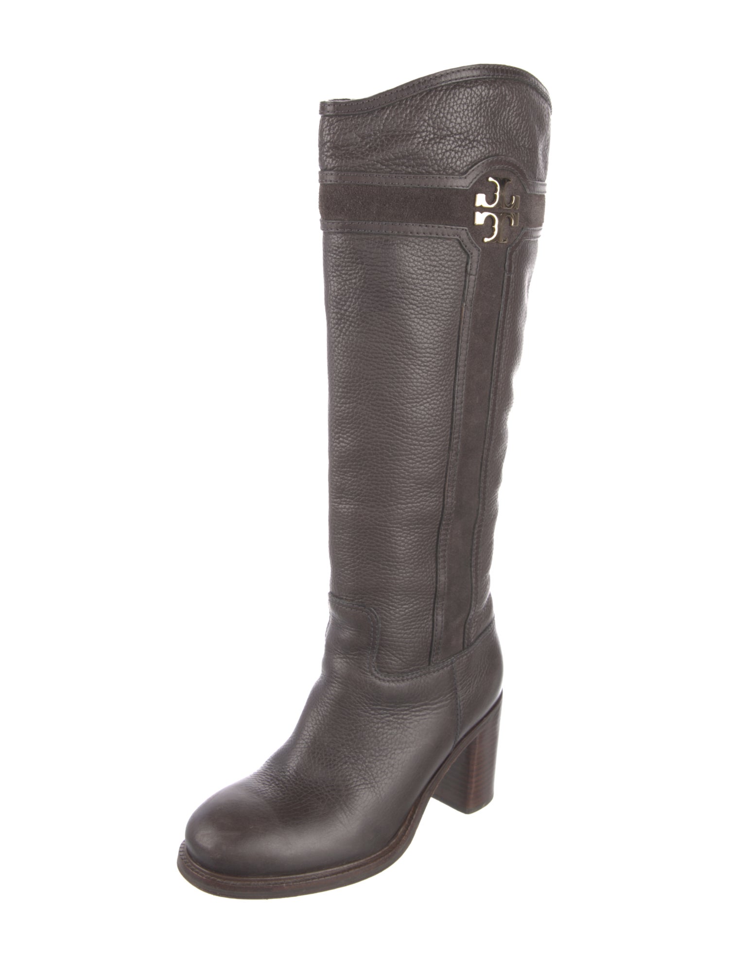 Tory Burch Leather Riding Boots