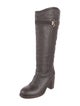 Tory Burch Leather Riding Boots