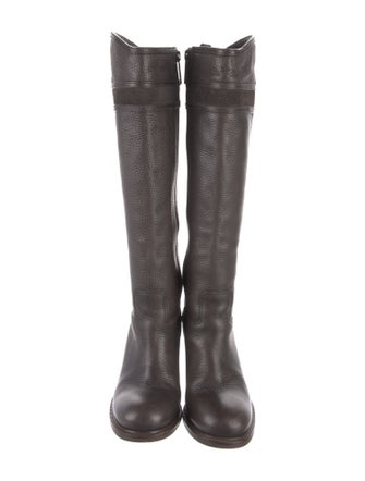 Tory Burch Leather Riding Boots