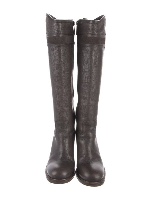 Tory Burch Leather Riding Boots