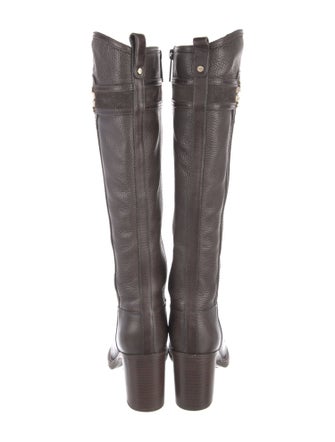Tory Burch Leather Riding Boots