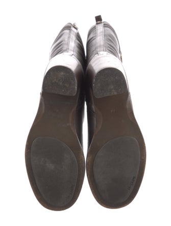 Tory Burch Leather Riding Boots