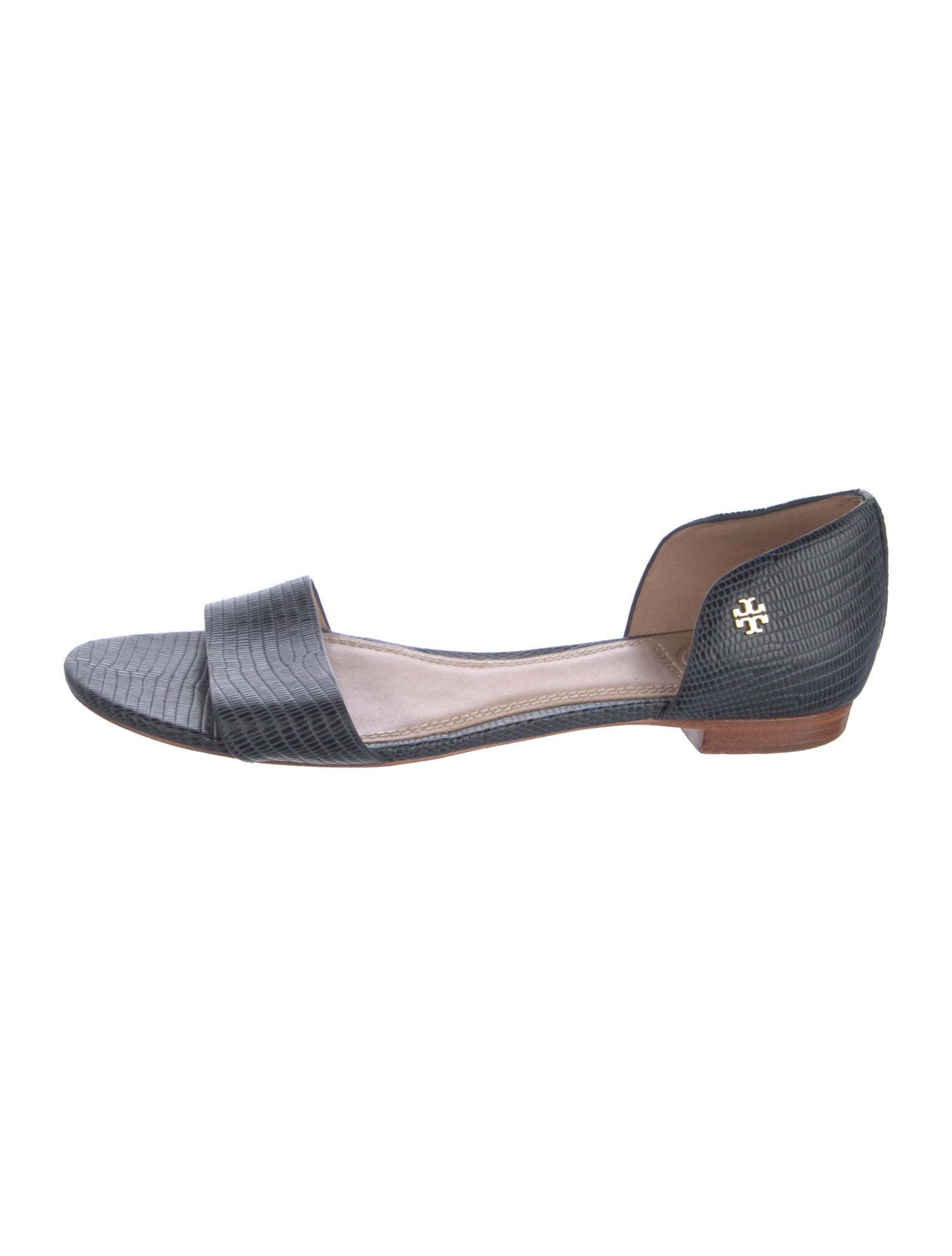 Tory Burch Leather Slides