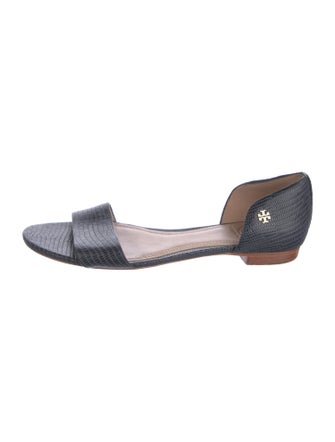 Tory Burch Leather Slides