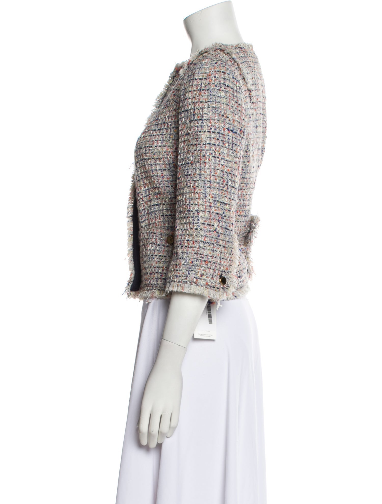 Tory Burch Tweed Pattern Evening Jacket