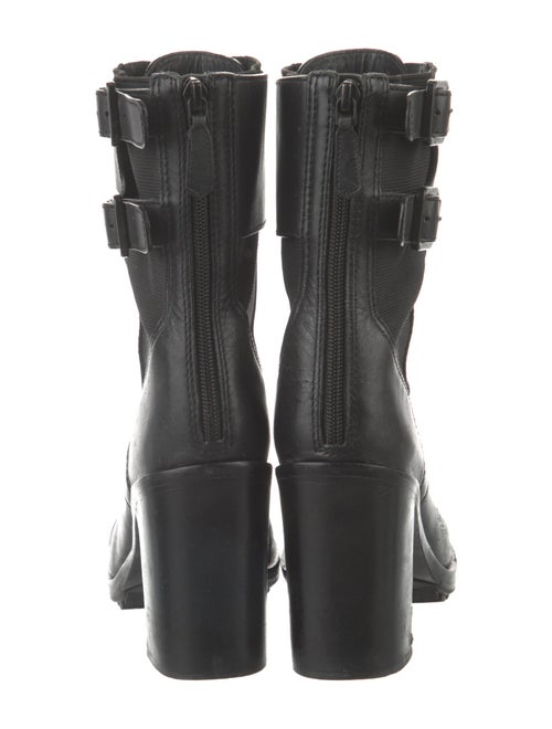 Tory Burch Leather Combat Boots