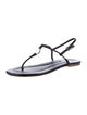 Tory Burch Leather T-Strap Sandals