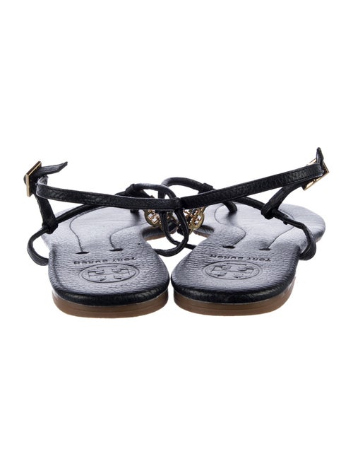 Tory Burch Leather T-Strap Sandals