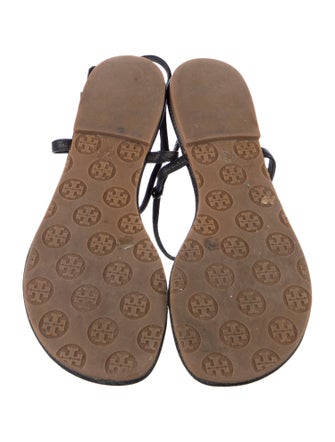 Tory Burch Leather T-Strap Sandals