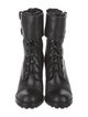 Tory Burch Leather Combat Boots