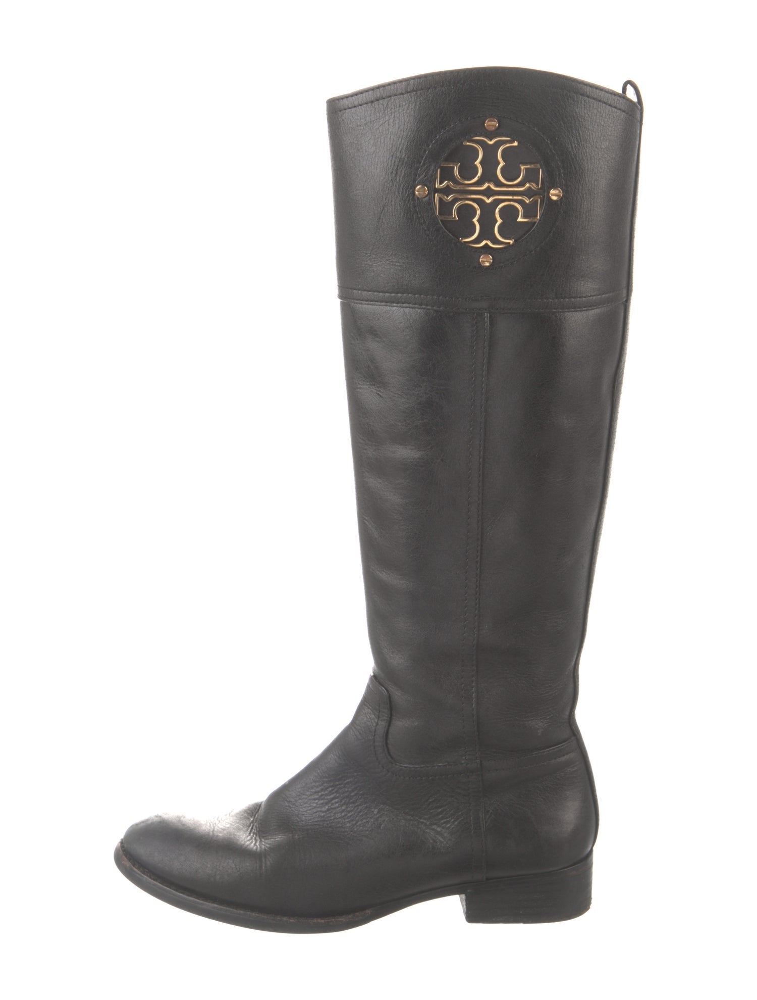 Tory Burch Leather Riding Boots