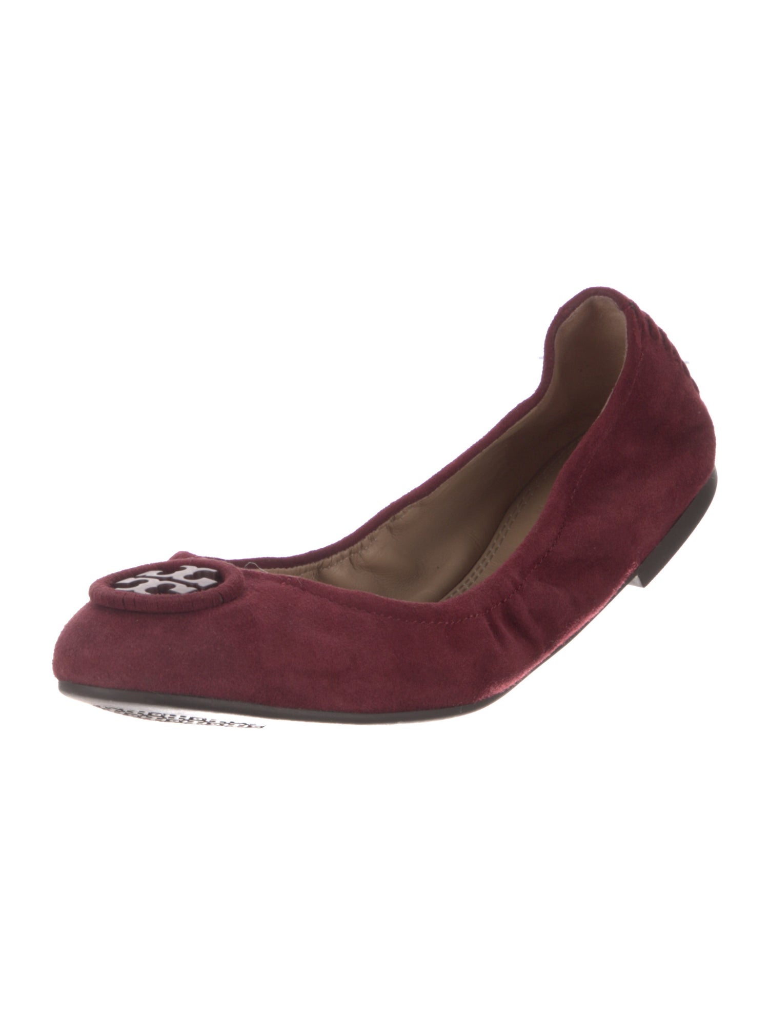 Tory Burch Suede Ballet Flats